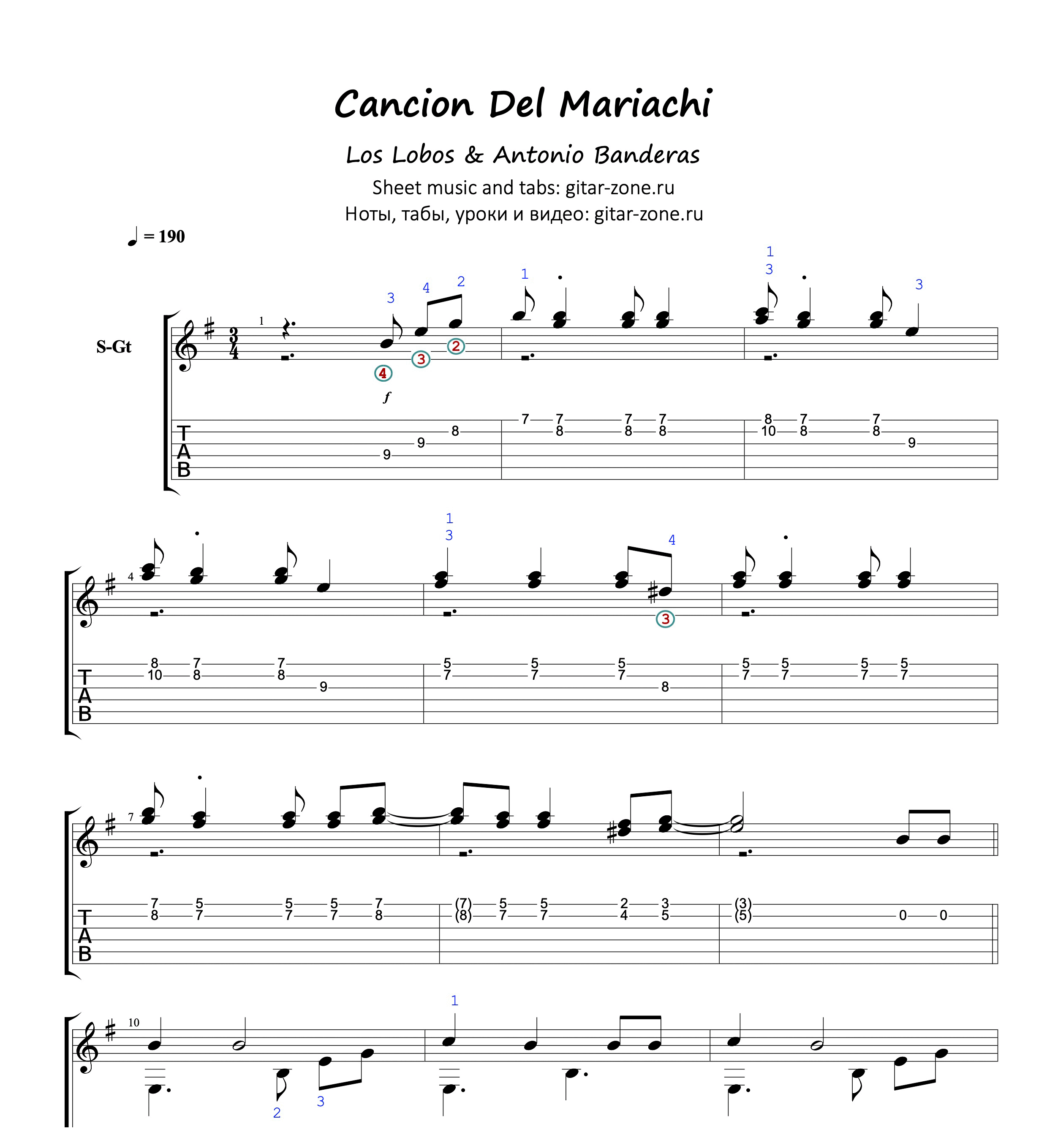 Antonio Banderas - Cancion del Mariachi (Desperado) 